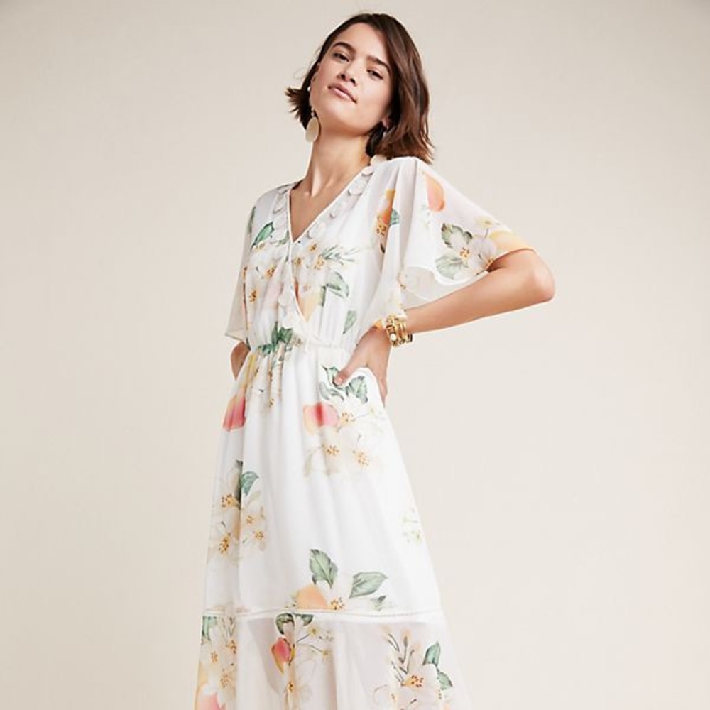 NWT Anthropologie Farm Rio Eloisa Dress szM